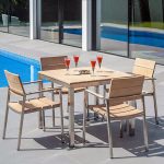 Vik Square 4 Seat Dining Table Malaysia