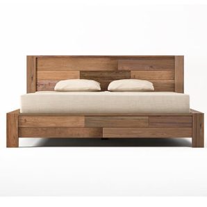 Shandur Solid teak wood King Size bed frame