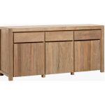 Teak Wood Gairloch Sideboard 3 Doors Malaysia