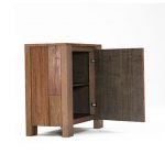 Wood Shandur Bedside Table
