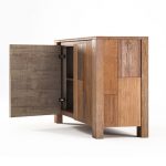 Wood Shandur Sideboard 2 Doors Malaysia