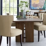 Wood Bovec Rectangular Dining Table Malaysia