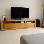 Iguazu Wood Tv Console 3 Drawers