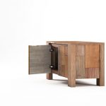 Shandur Wood TV Cabinet 2 Doors