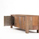 Shandur Wooden TV Cabinet 4 Doors Malaysia