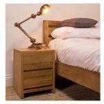 Toledo Teak Side Table With With Two Drawers Malaysia