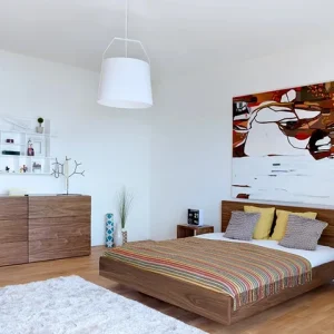 Tianz Teak Wood Bed Frame King Size Malaysia