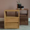 Tianzi Bed Side Table With 2 Drawers Malaysia