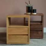 Tianzi Bed Side Table With 2 Drawers Malaysia