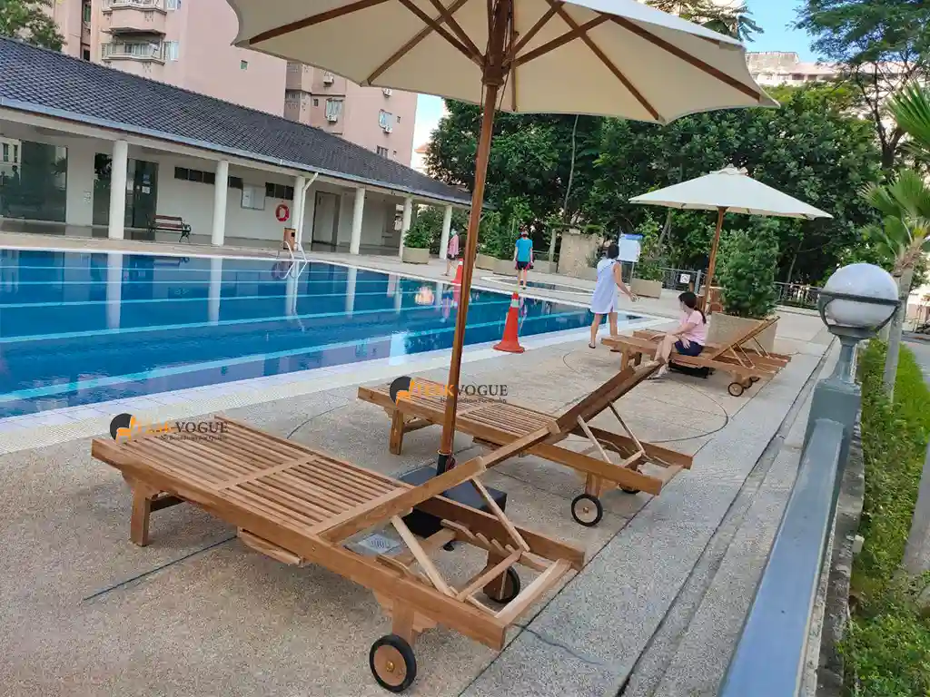 Custom wood loungers